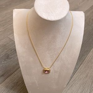 Gold Plated Pendant Necklace